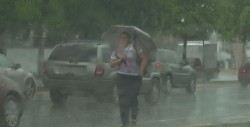 Se registran lluvias en Sinaloa