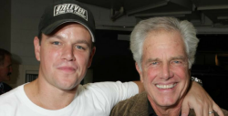 Murió el padre de Matt Damon