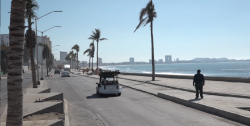 A turistas no les molestan los trabajos de obra