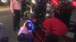 Atropellan a elemento de transito