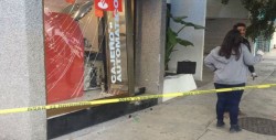 Se roban cajero, cerca de palacio de gobierno