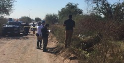 Localizan a una persona sin vida dentro de un canal de riego