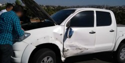 "Carambola" de autos sobre la Avenida Obregón