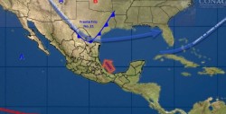 Frente frío 21 traerá vientos fuertes y lluvias
