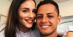 #Foto Así se mira son maquillaje la novia del 'Chicharito' Hernández