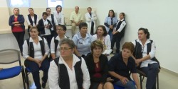 Se manifiestan trabajadores de la salud