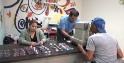 Realizan exámenes de la vista gratuitos