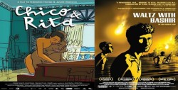 Vals con Bashir y Chico y Rita, el cine de este jueves