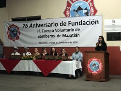 Bomberos celebran un año más de su fundación
