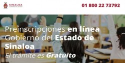 Del 29 enero al 16 de febrero serán las preinscripciones