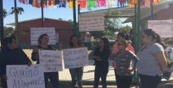 Toman clases sin luz en Jardín de Niños José María Carlón