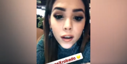 Danna Paola ofrece recompensa por su celular