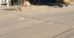 Pavimento de Puente dañado en la Constitución CROC
