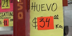 Incrementa el precio del huevo