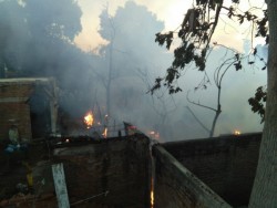 Llaman bomberos a revisar instalaciones de gas