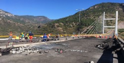 Ángeles Verdes informa ruta de desviación en la Mzt-Dgo.