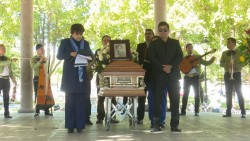 Le dan el último adiós al profesor Agustín Bandrich