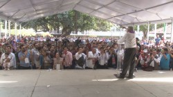 López Obrador asegura estar 15 puntos arriba en las encuestas