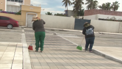 Limpian y habilitan el Malecón