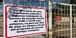 A maestros no les llegan sus pagos a tiempo y completos