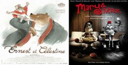 Hoy miércoles Ernest y Celestine y Mary y Max