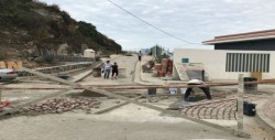 A marchas forzadas trabajos en el faro