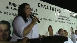 Sostienen encuentro aspirantes a la candidatura del PRI al Senado