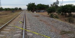 Muere joven arrollado por ferrocarril