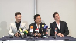 Il Divo listo para la coronación de la Reina de los Juegos Florales