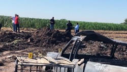 Encuentran  a persona muerta en toma clandestina de combustible