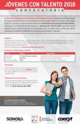 Convocan a estudiantes a ser parte del programa "Jóvenes con Talento"