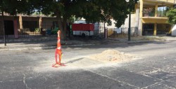 Culminan trabajos, tras reparación de fuga en Los Pinos