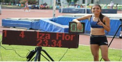 Iza Daniela Flores a la Copa Tigres de Atletismo