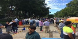 Productores bloquean la Avenida Insurgentes
