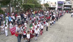 Inicia celebración del Día de la Bandera