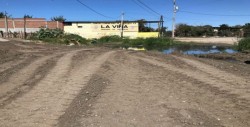 Les quieren pavimentar a medias en la colonia Estero