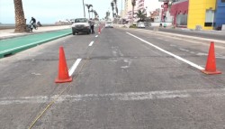 Trazan nuevos carriles en Avenida del Mar