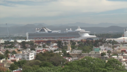 Turistas de cruceros, disfrutan Mazatlán