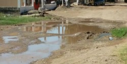 Fuga de drenaje en Culiacancito