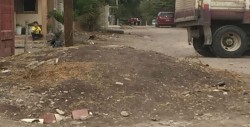 Piden quitar tierra barrial en la  Antonio Toledo Corro