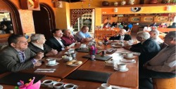 Se reúnen ex alcaldes para discutir Obras Públicas