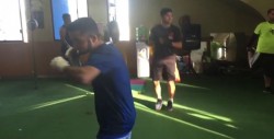 El "Veneno" de nuevo en el gimnasio