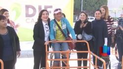 Benefician a familias con triciclos