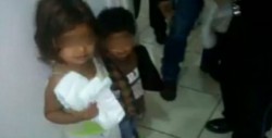 Encuentran a 3 menores posiblemente abandonados