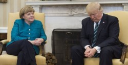 Merkel y Trump, preocupados por desarrollo armamentístico anunciado por Putin