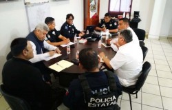 Se reúnen autoridades de SSP de Sinaloa, Durango y Policía Federal
