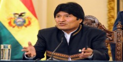 Evo Morales asegura que EE.UU. es una "verdadera amenaza" y no Venezuela