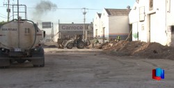 Reinician trabajos en Calle Sufragio