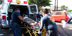 Hombre de la tercera edad es atropellado en su bicicleta