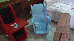 Sillas especiales: hechas de cartón